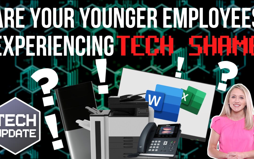 Are your younger employees experiencing ‘tech shame’?